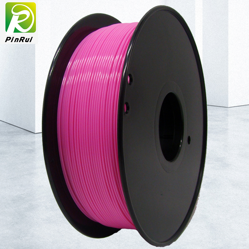 Pinrui kiváló minőségű 1kg 3D PLAnyomtatószál rózsaszín szín