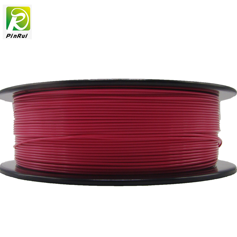 Pinrui kiváló minőségű 1kg 3D PLAnyomtató izzószál sötét pinkcolor