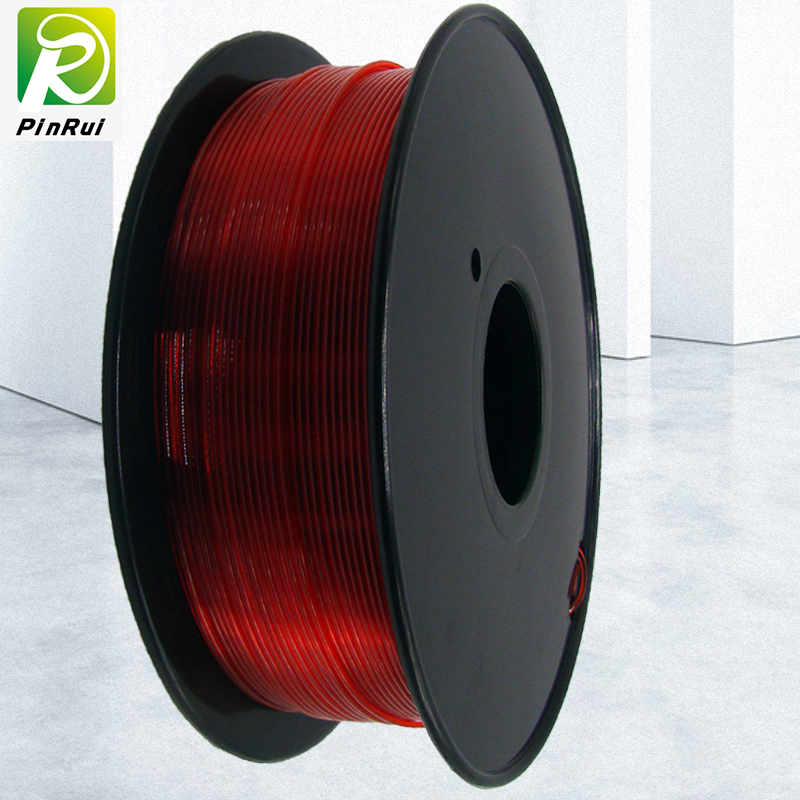 Pinrui 3Dnyomtató 1,75mmpetg filament piros szín a 3D -snyomtatóhoz