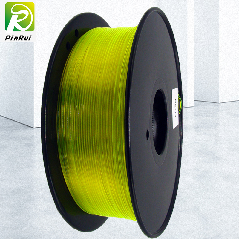 Pinrui 3Dnyomtató 1,75mmpetg filament sárga szín a 3D -snyomtatóhoz