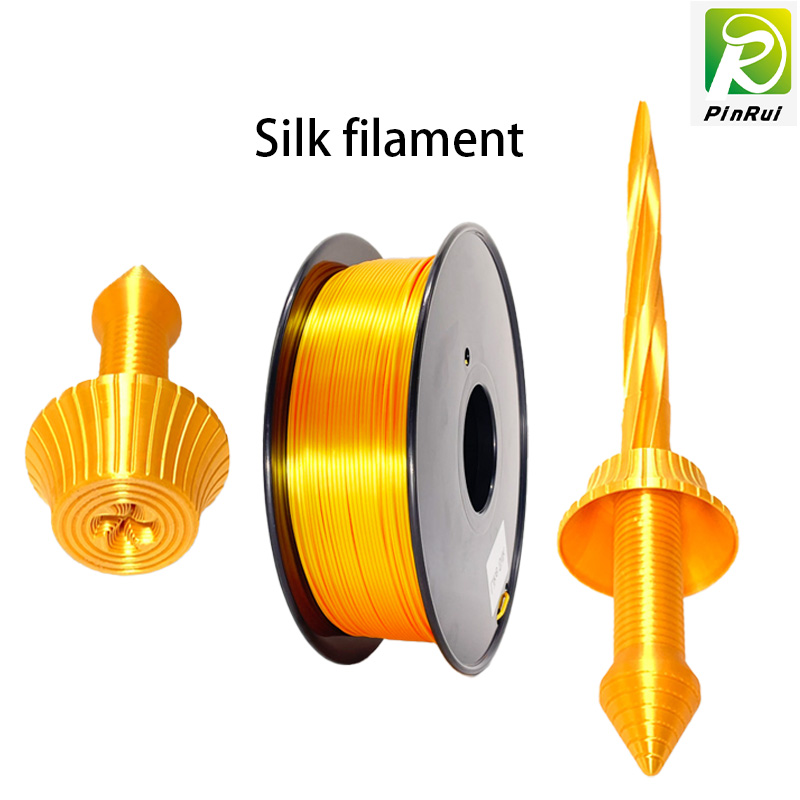 Pinrui 3Dnyomtató 1.75mm Silk PLA Filament 3Dnyomtatóhoz
